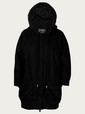 mcq by alexander mcqueen coats black