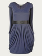 mcq by alexander mcqueen dresses navy