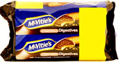 McVitieand#39;s Plain Chocolate Digestives (2x400g)