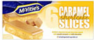 McVities Caramel Digestive Shortcake Slices (6)