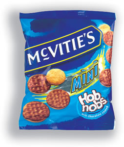 Mini Hob Nobs Biscuits Bag 40g  Ref