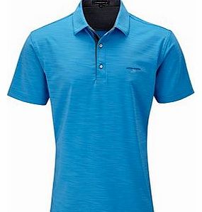 MD Golf Aston Martin Collection Mens 3 Tone Slub Polo