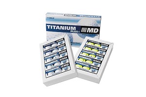 MD Golf Menand#8217;s Titanium Plus Balls 15 Pack