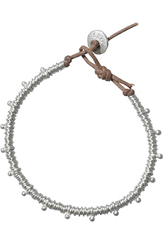 Silver jumpring bracelet
