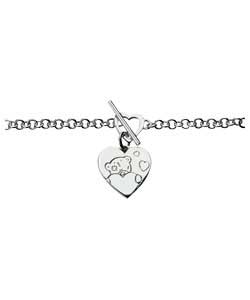 me to you Heart T-Bar Bracelet