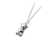 Me To You silver 3D bear pendant