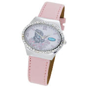 Me To You stone set strap watch
