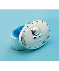 ME TO YOU Trinket Box with Embossed Tatty Teddy; Motif