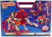 Meccano 40 Model Set with motor