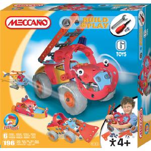 Meccano Build and Play Fire Truck 6 Models