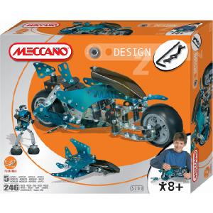 Meccano Design 2 New Generation Motorbike 5 Models