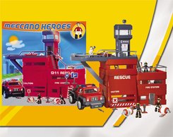 MECCANO fire station set