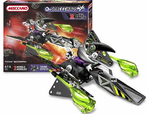 Meccano Space Chaos Dark Pirates Toxic Scorpio