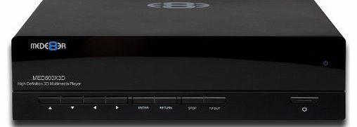 mede8er  MED800X3D 3D Media Player with 4TB HDD
