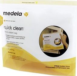 Medela, 2041[^]10078075 Quick Clean Micro-Steam Bags Five Pack