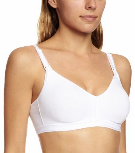Medela Ultra Soft Cotton Maternity and Nursing Womens Bra White 40D/DD