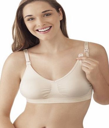 Medela Ultra Stretch Maternity and Nursing Womens Bra Chai Medium