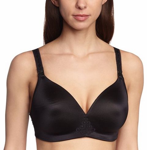 Womens Nursing Bra - Black - Black - 32H/I