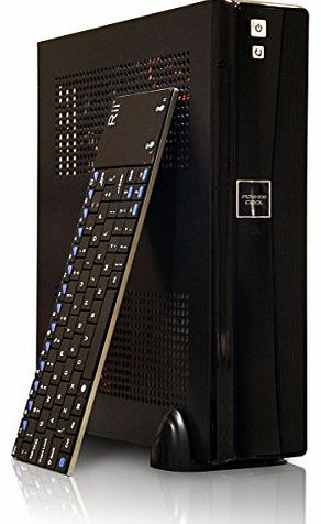 MEDIA MASTER  Eco HTPC - Intel 2.41Ghz Dual Core, 4Gb RAM, 500Gb HDD, HDMI, WiFi N, USB 3.0 - Fast, Energy Efficient and Compact Home Theatre PC / Media Center PC / Desktop PC (No Operating System)