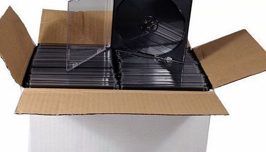 Media Replication CD Slimline Jewel Cases - 80 Pack