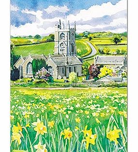 Medici Charity Easter Cards In Aid Of Marie Curie Cancer Care - Spring Church - Pack of 5