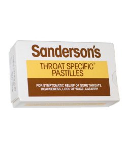 Medicines SANDERSON` THROAT SPECIFIC PASTILLES 45G