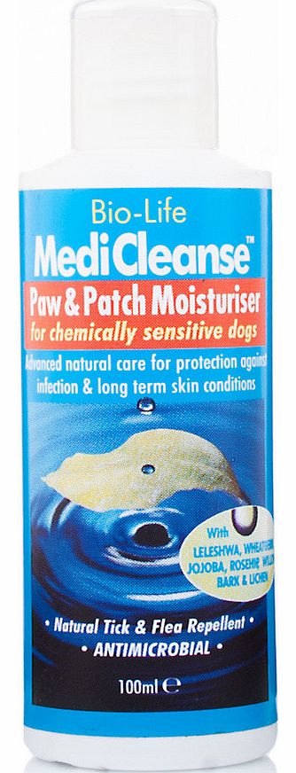 MediCleanse Paw and Patch Moisturising lotion