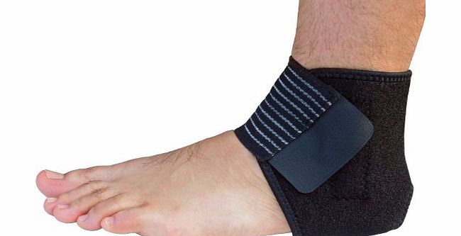 Medipaq Neoprene Magnetic Ankle Support - Adjustable - Quick ON/OFF - Warmth amp; Compression Where Its Needed Most