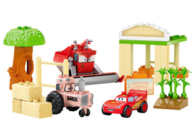 mega Bloks - Cars Tipping Tractor