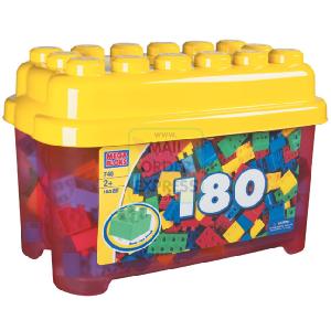 MEGA BLOKS 180 Pieces Mini Bucket