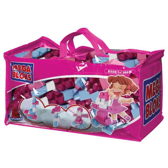 Mega Bloks 200 Piece Maxi Bag - Pink