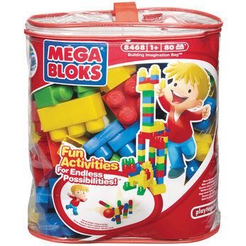 Mega Bloks Bag of Maxi Bricks (8468) - Red