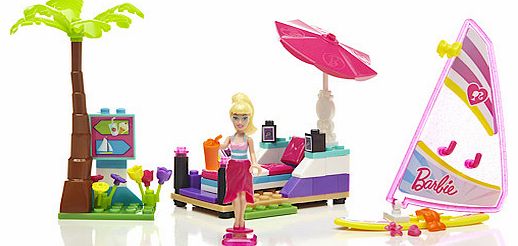 Mega Bloks Barbie Build n Play Beach Day
