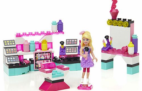 Mega Bloks Barbie Build n Play Beauty Kiosk
