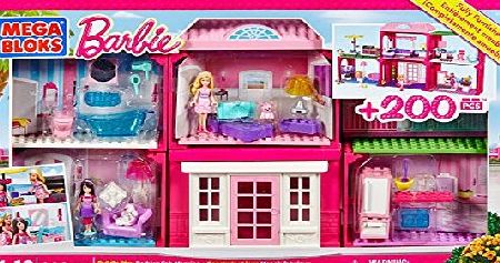 Mega Bloks Barbie Build N Play Fab Mansion