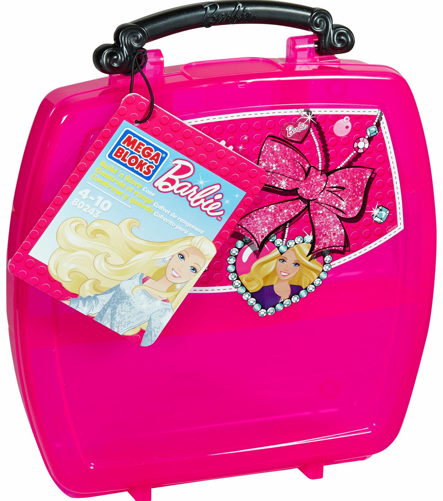 Mega Bloks Barbie Build N Store Case