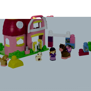 Mega Bloks Build n Go Stable Set (8226)