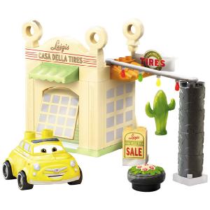 Disney Cars Luigi s Garage Playset