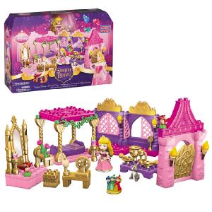 MEGA BLOKS Disney Princess Sleeping Princess Aurora Bedroom