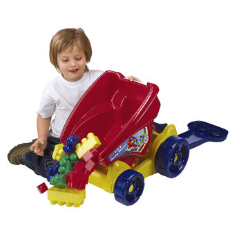 Mega Bloks Fill and Dump Wagon (670)