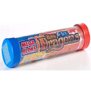 MEGA BLOKS Fire Ice Dragon Warrior