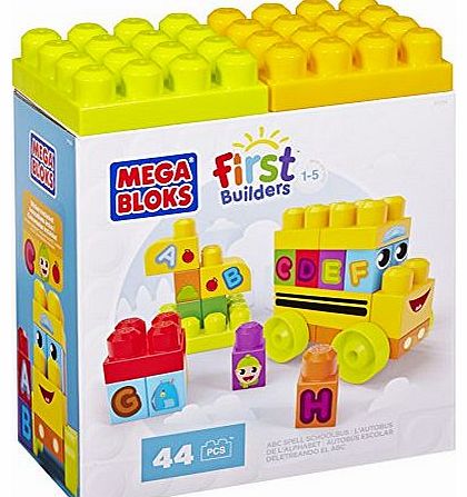 First Builders ABC Spell School Bus