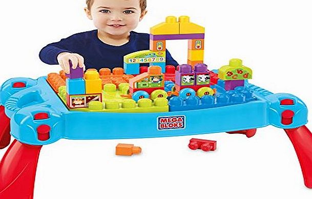 Mega Bloks First Builders Build-n-Learn Table