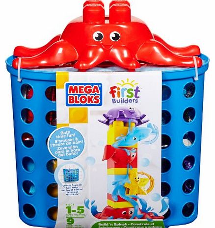 Mega Bloks First Builders Build N Splash Bath Blocks
