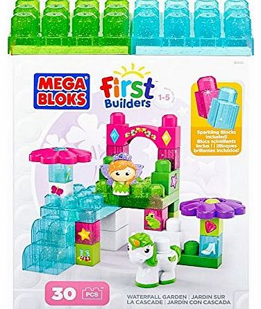 Mega Bloks First Builders Lil Princess Waterfall Garden