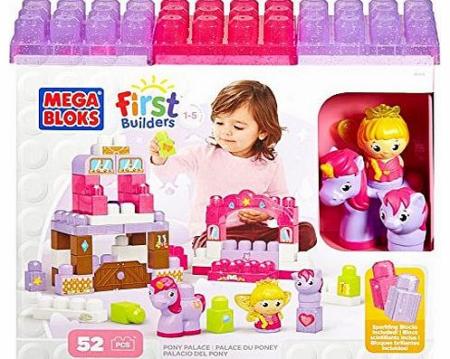 Mega Bloks First Builders Little Princess Pretty Pony Palace