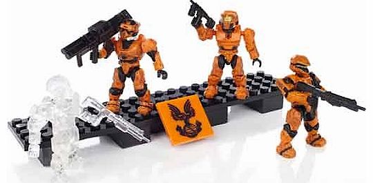 Mega Bloks Halo UNSC Combat Orange Unit