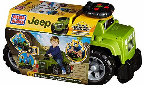 Mega Bloks Jeep Ride-On