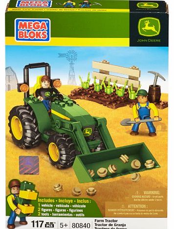 Mega Bloks John Deere Farm Tractor