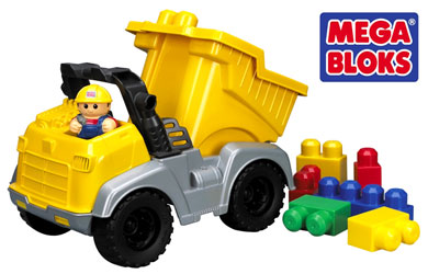 mega Bloks Li` Vehicles - Li` Dump Truck
